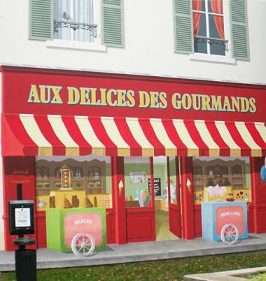 Boutique en trompe l'oeil