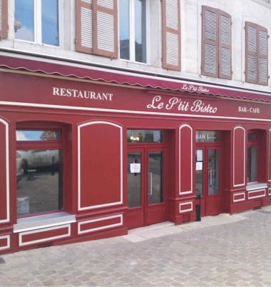 Devanture bar/restaurant