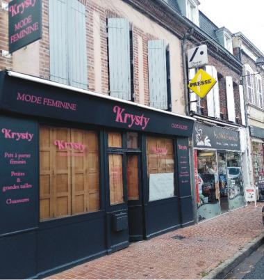 Devanture boutique Charny 89