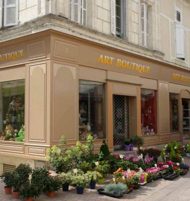 Devanture boutique de fleurs/Cadeaux