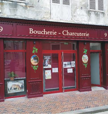 Devanture de boucherie