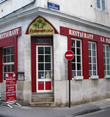 Devanture restaurant berbère