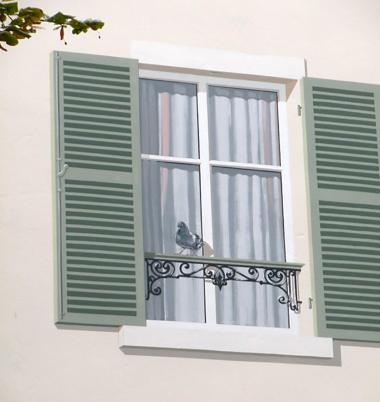 Fenêtre en trompe l'oeil