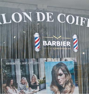 Signalétique salon de coiffure